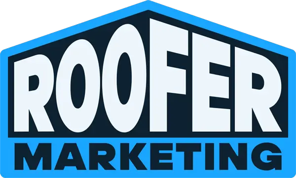 Roofer Marketing logo representing a brand focused on specialised roofing SEO services and digital growth for contractors